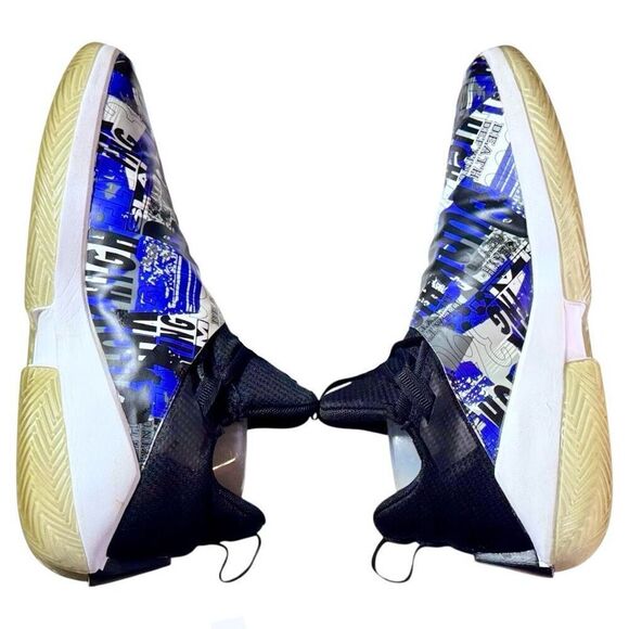 Air Jordan Jumpman Hustle 'Dark Concord' Basketball Shoes AQO397-500 Size 9.5 - Picture 15 of 16